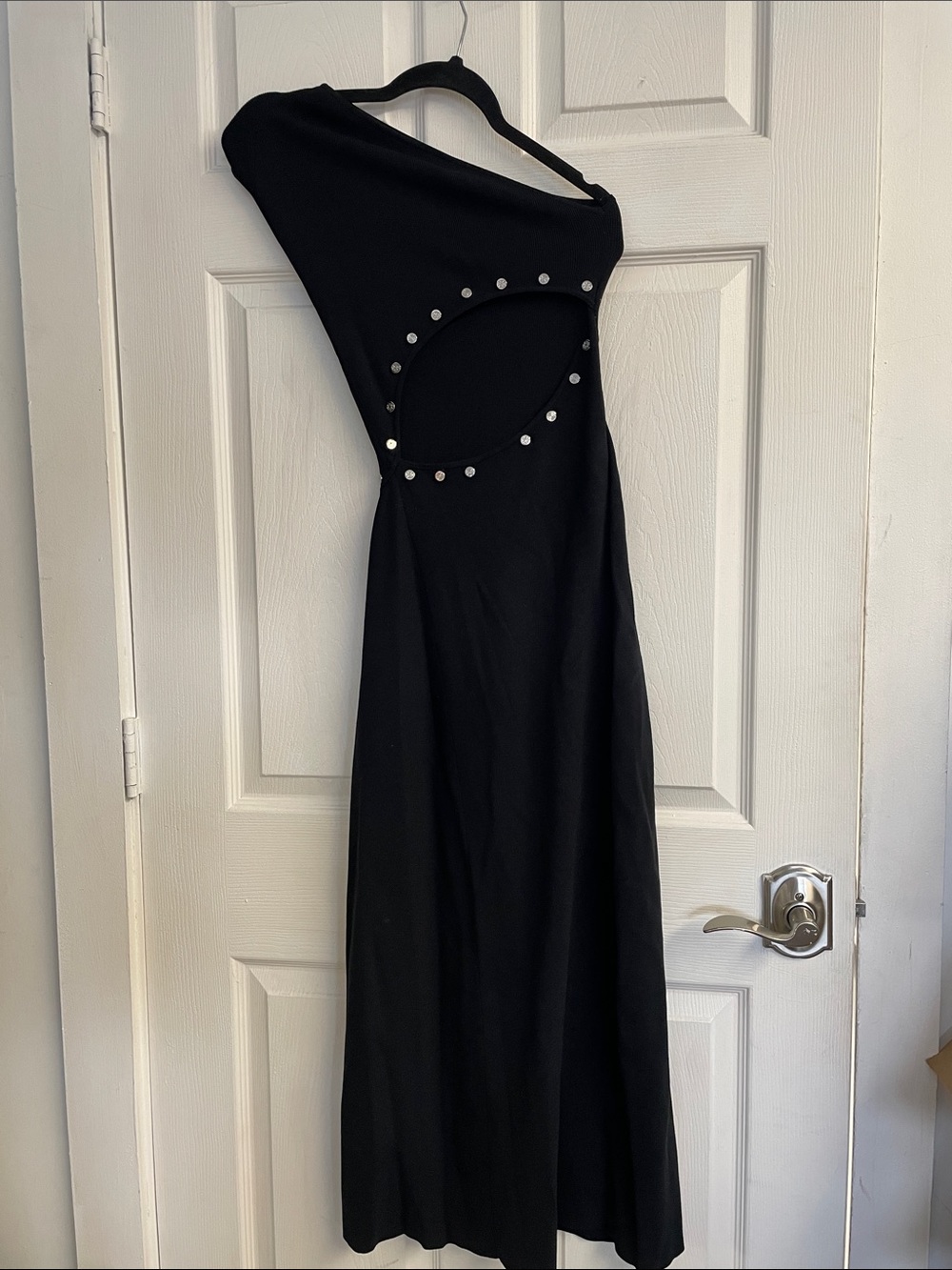 Rimossa Asymmetric Knit Maxi Dress - Picture 6 of 7